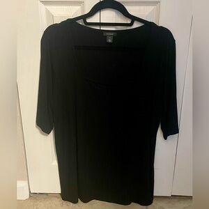 Black half sleeve Halogen shirt